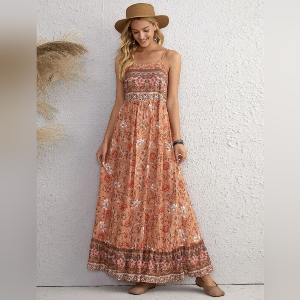 SHEIN BOHEMIAN DRESS IN SMALL